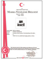 Certificate of Brand Renewal 